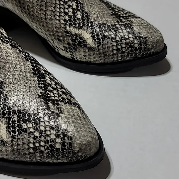 COPY - BLONDO SZ 7.5M WESTERN SNAKESKIN ANKLE BOOTS WATERPROOF COWBOY POINTY TO… - Picture 11 of 16